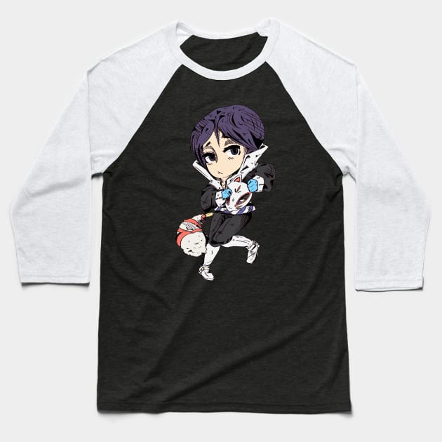 Yusk Baseball T-Shirt by lusalema